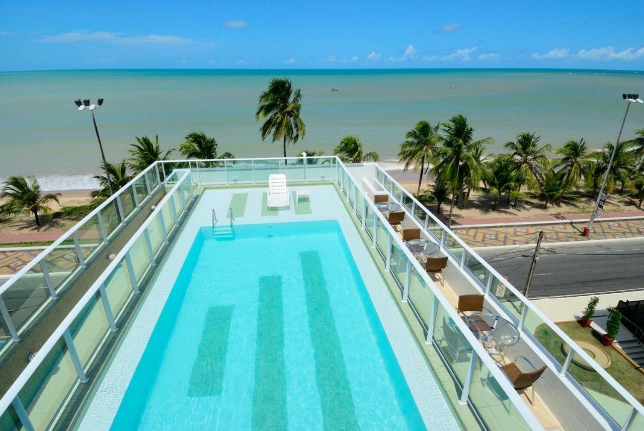Hotel Flat A Beira Mar De Joao Pessoa Com Ar Exterior foto